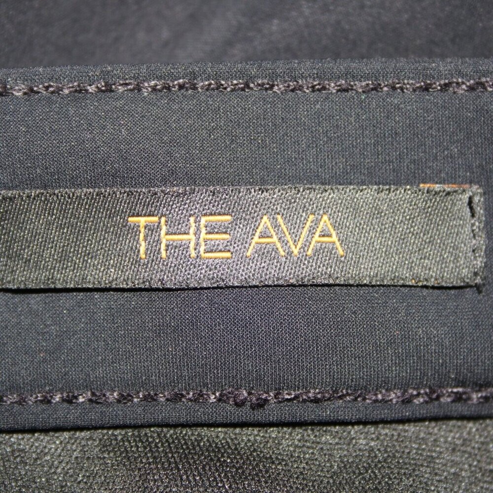 Genetic Denim The Ava Sz 28 x 31 Black Tan Pocket Stretch Poly Nylon Skinny Pant - Picture 10 of 16